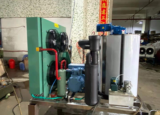 广西某化工厂3吨片冰机案例