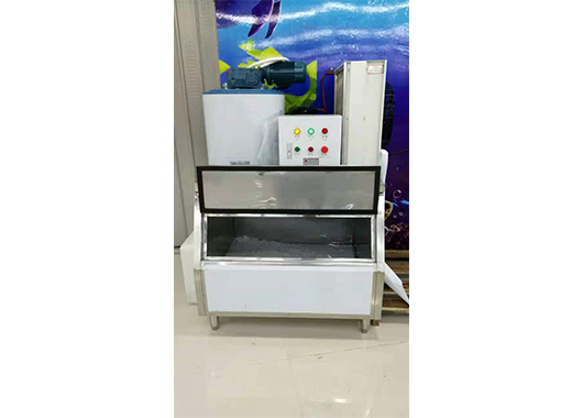 海南某水产店500公斤片冰机案例
