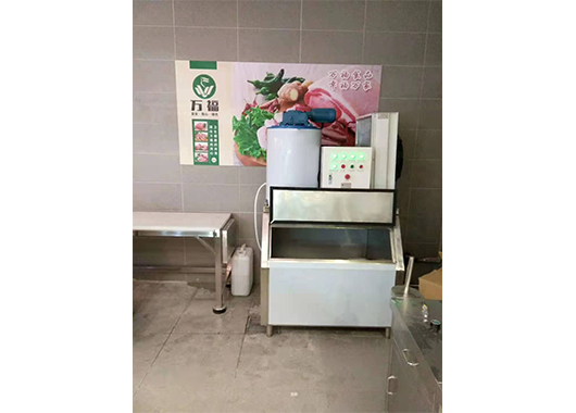 江西某超市1吨片冰机案例
